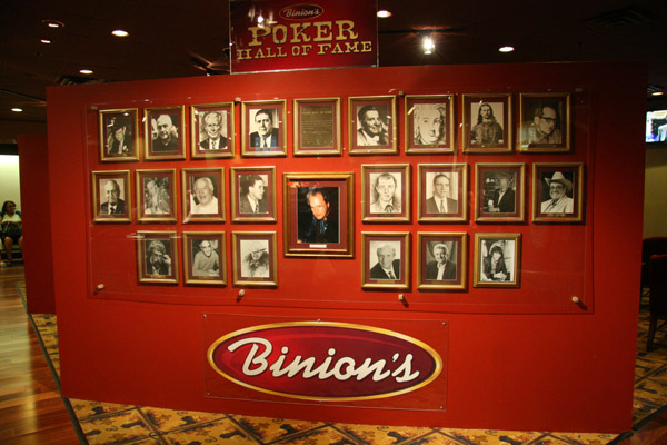 photo poker hall of fame